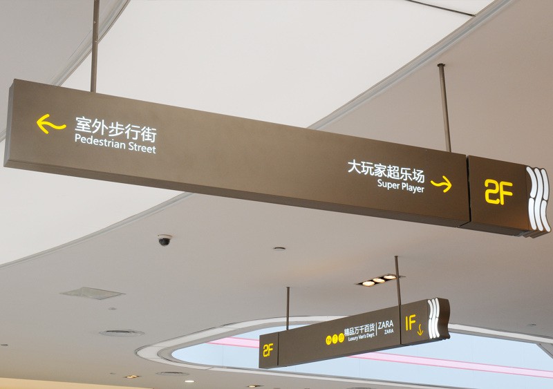 商場標識標牌